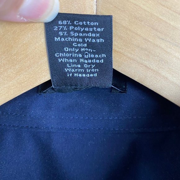 NWOT Ann Taylor Blue Button Down Shirt - Picture 5 of 5